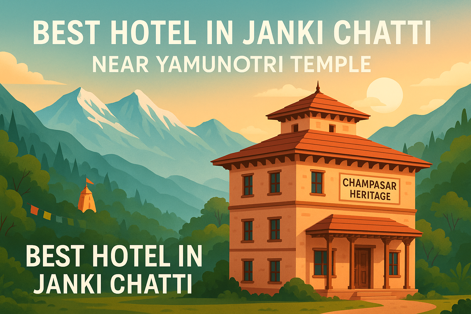 Best Hotel in Janki Chatti Near Yamunotri Temple