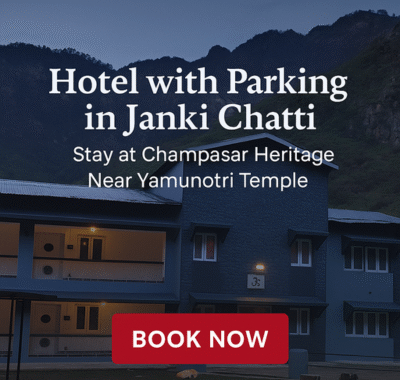 Hotel with parking in Janki Chatti – Call Now & Get best Discount
